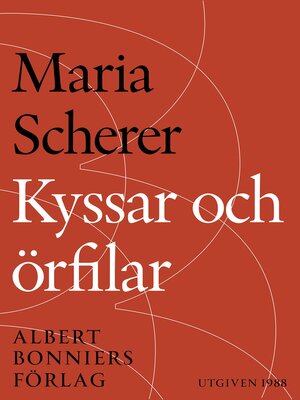 cover image of Kyssar och örfilar